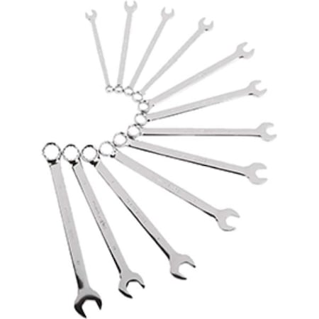 Gourmetgalley Fully Polished Metric V-Groove Combination Wrench Set GO3646637
